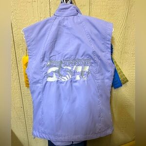 North end Techno Lite Lavender Ladies Size Small custom embroidered vest